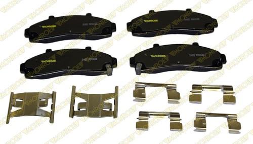 Monroe dx652 brake pad or shoe, front-monroe dynamics brake pad