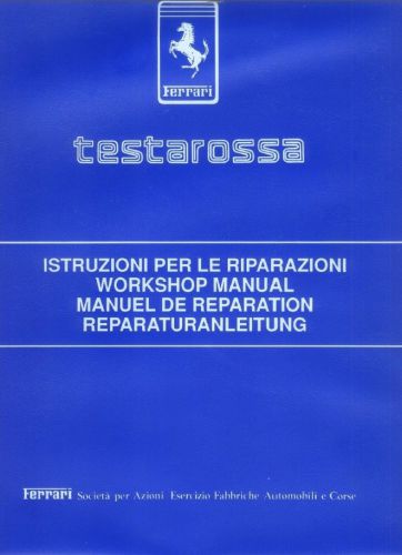 Ferrari workshop manual testarossa