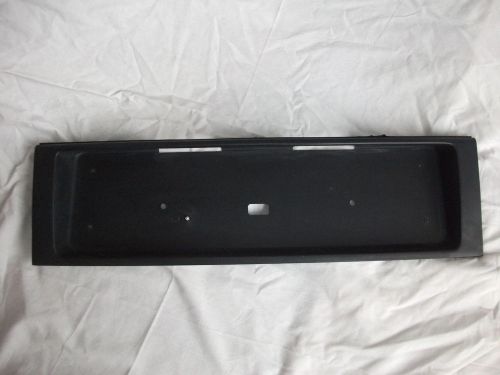 Original vw mk3 jetta vento euro spec tub rear license plate trim holder oem edm