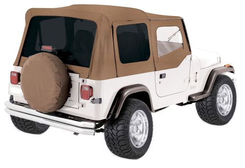 New 1989-1995 soft top jeep yj wrangler for half doors replacement top spice