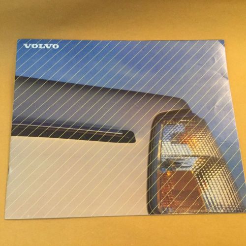 Volvo 240 dl sales brochure