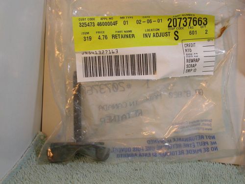 Gm 20737663 jack storage bolt retainer nos oem