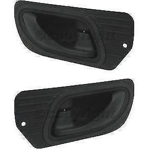 New set of 2 door handles left &amp; right side front inner interior inside pair