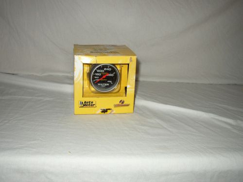 Auto meter 5431 pro-comp water temperature gauge 2 5/8&#034; full sweep liquid filled