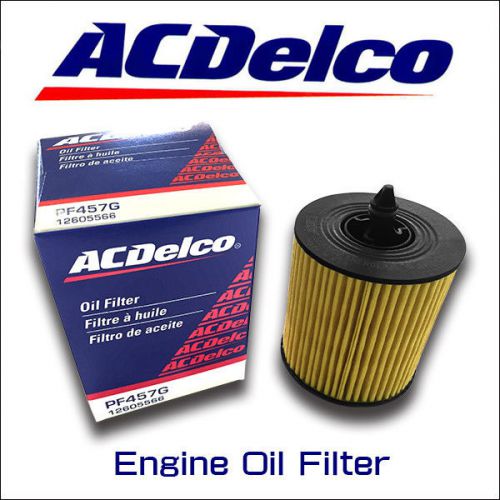 Genuine acdelco oil filter cartridge buick gmc pontiac saab saturn ea pf457g