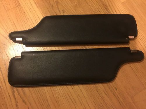 1963-64 corvette coupe sun visors black