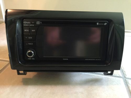 Oem genuine 2012 toyota sequoia tundra non jbl navigation radio cd sd hd bt