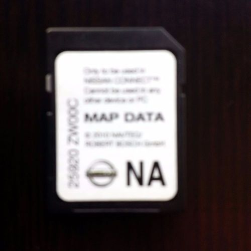 Nissan gps navigation map sd card  25920 zw00c