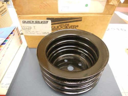 Mercury 15120t pulley nos 3-groove water pump