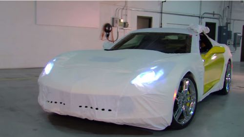 Transit fitted cover for 2014-2016 corvette stingray