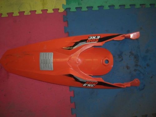 Ktm 500 exc rear fender mud guard 500exc original part oem factory #2