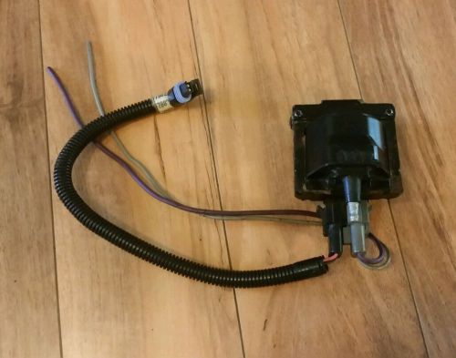 Mercury mercruiser distributor ignition coil &amp; harness oem 3.0l gm 4cyl.