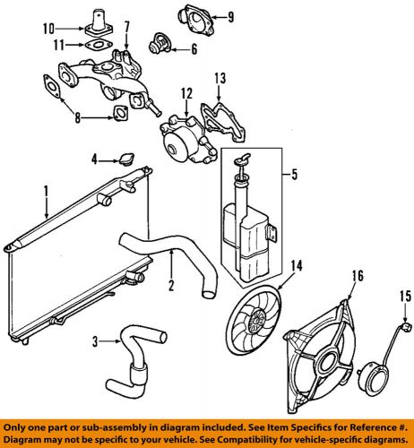 Hyundai oem 07-12 veracruz-engine water pump gasket 213553c520