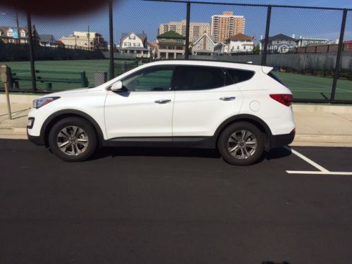 Hyundai santa fe sport 2016 white