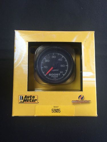 Auto meter 5905 es series boost gauge new