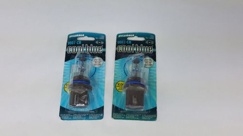 (2 bulb) new sylvania cool blue 9007 cb headlight bulb 3500k - 100% street legal