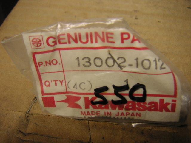 Piston pin    gpz550 gpz 550 ltd kz550 zr zx  13002-1012  kawasaki nos