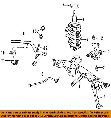 Mopar oem 52037710ac stabilizer bar-stabilizer bar clamp