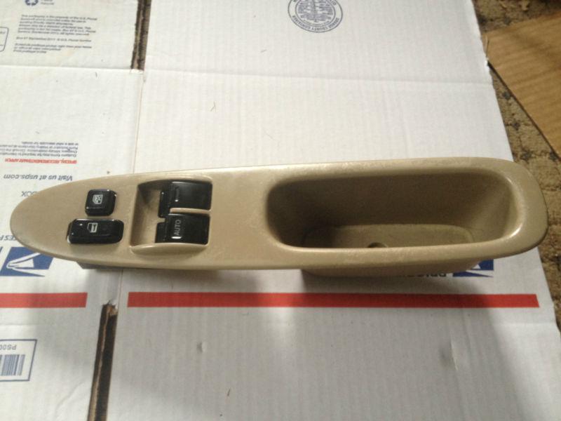 99 00 01 02 toyota solara master window switch tan oem