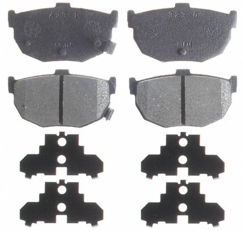 Raybestos sgd323ac brake pad or shoe, rear-service grade brake pad