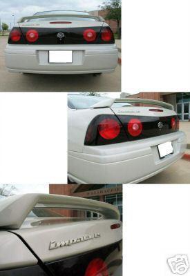 Painted chevrolet impala factory spoiler 2000- 2005