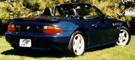 Painted bmw z-3 custom style spoiler 1996-1999