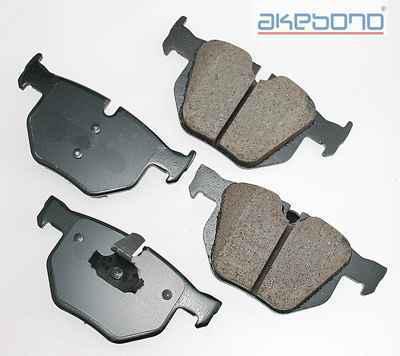 Akebono eur1042a brake pad or shoe, rear-euro ultra premium ceramic pads