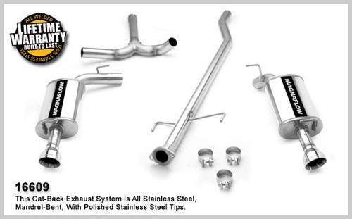 Magnaflow 16609 mazda 6 stainless cat-back system performance exhaust