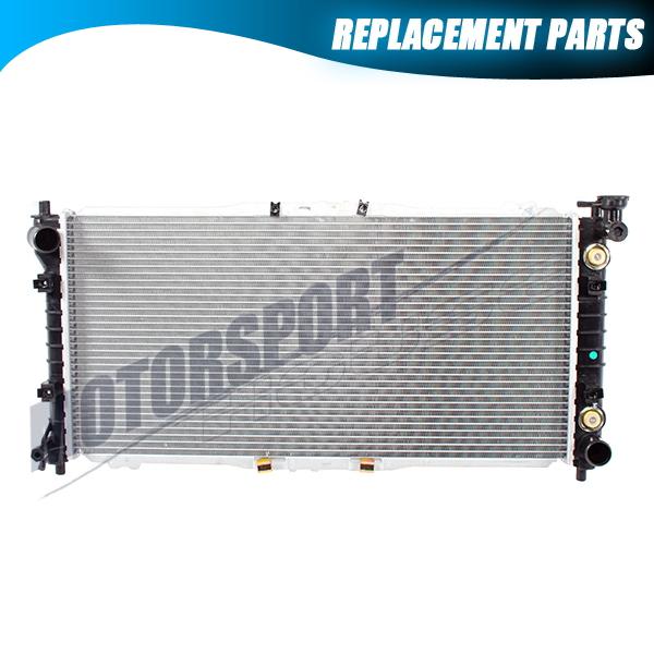 98-99 mazda 626 2.0l 4-cyl auto trans aluminum core plastic tank radiator w/ toc