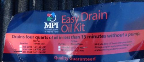 Mpi 307-0380 - easy oil drain kit 3/4&#039;-16