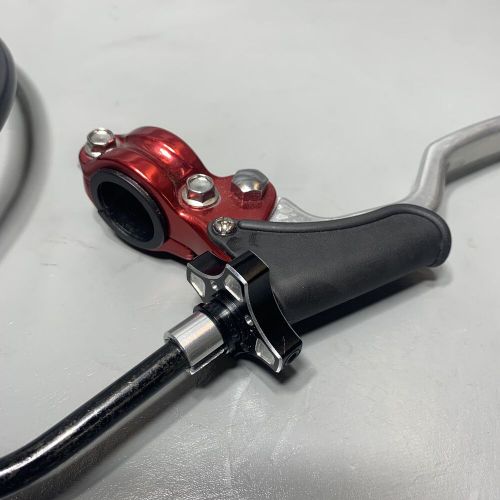 03-08 ltz 400 ltz400 kfx anodized clutch lever and cable - like new