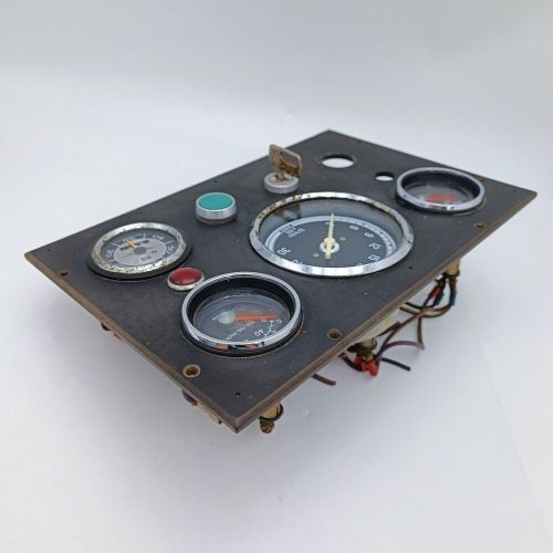 Vdo instrumental panel tachometer oil temp gauges vdo 352.251 inboard
