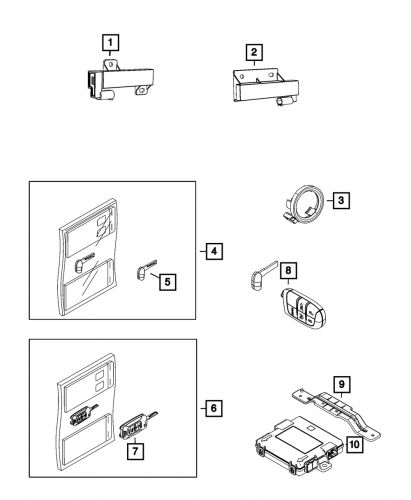 Genuine mopar bracket 68248131aa