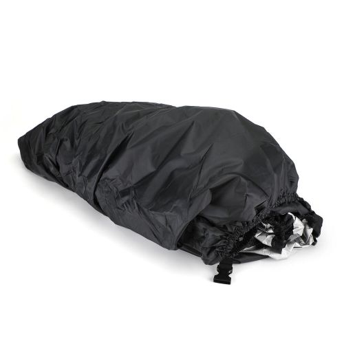 14-16ft heavy duty waterproof cover black for v-hull trailerable fishing boat f1