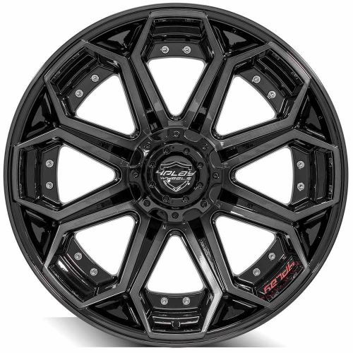 4play 4p80r-22100-6d55-18bbt gen2 4p80r 22x10 6x135mm &amp; 6x5.5&#034; -18et in gloss b