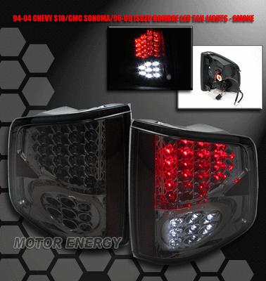 94-04 s10 sonoma/96-00 hombre led tail light lamp smoke