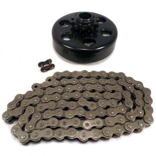 Centrifugal clutch 3/4&#034; bore #40/#41 chain 10 tooth + 5 feet of chain mini bike