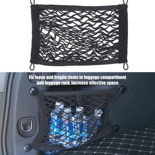 (45 * 25cm)for universal elastic mesh net trunk bag car elastic netting carrier