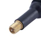 Tr414 tire valve stem snap in tyre valve rubber short black for tubeless