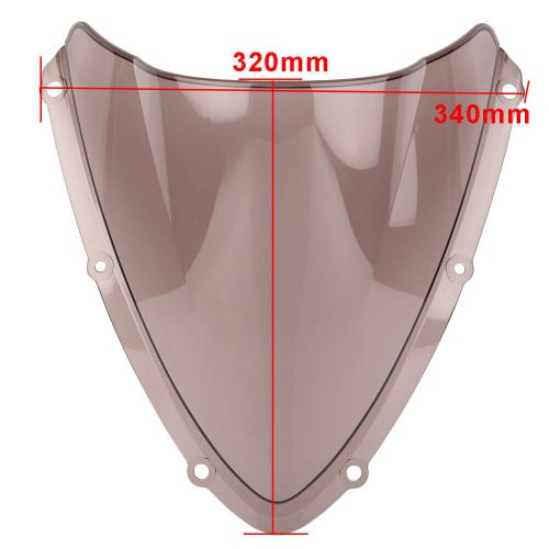 Abs racing windshield windscreen for suzuki gsxr600 gsxr750 2008-2010 blue