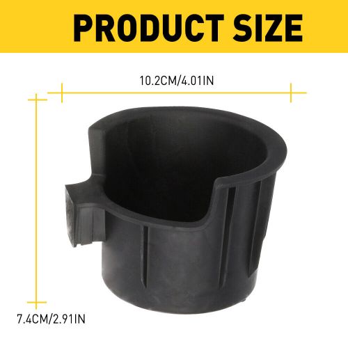 Cup holder rubber insert for 2011-2016 ford super duty f250 f350 f450 f550 usa