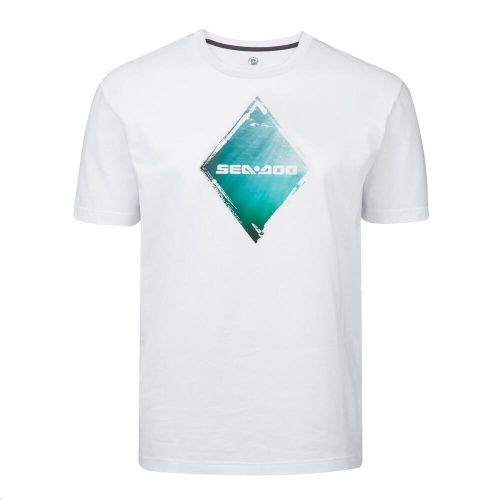 Sea-doo diamond t-shirt 4542121601 white 3xl