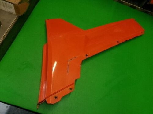 2012 polaris rzr 800 s left rear fender plastic panel orange bed side 5437392 lh