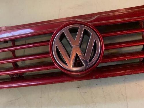 99-03 oem vw volkswagen eurovan t4 front upper grill grille assembly maroon