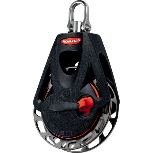 Ronstan series 55 ratchet orbit block™ - single - swivel head - auto &amp; manual