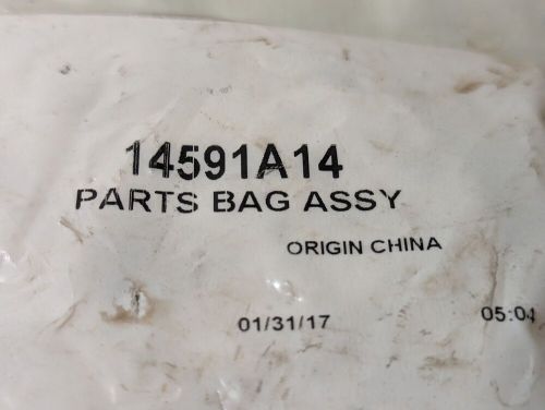 Genuine mercury mercruiser anode plate kit 14591a14 new oem