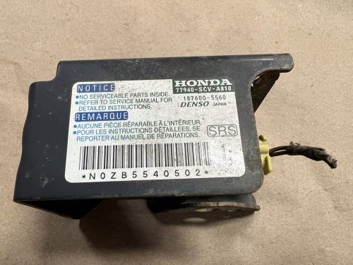 03-06 honda element srs impact crash sensor driver side 77940-scv-a810