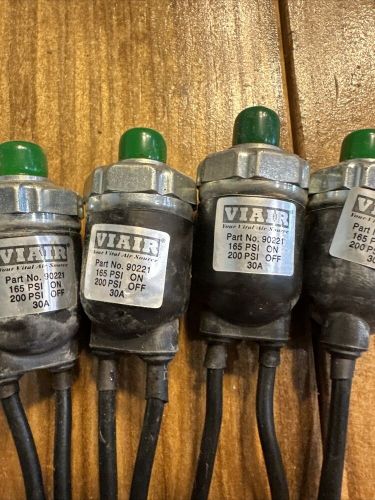 4 viair 90221  pressure switches 165 psi on 200 psi off air compressors