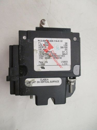 Carling technologies double pole ground fault circuit breaker marine boat