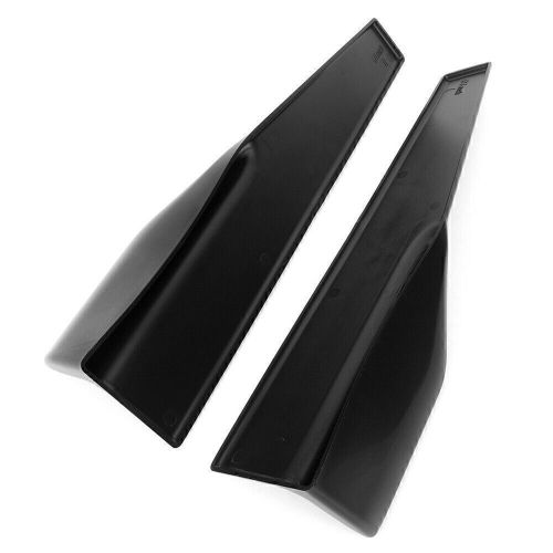 54cm universal car side skirt extension rocker splitters winglet wings